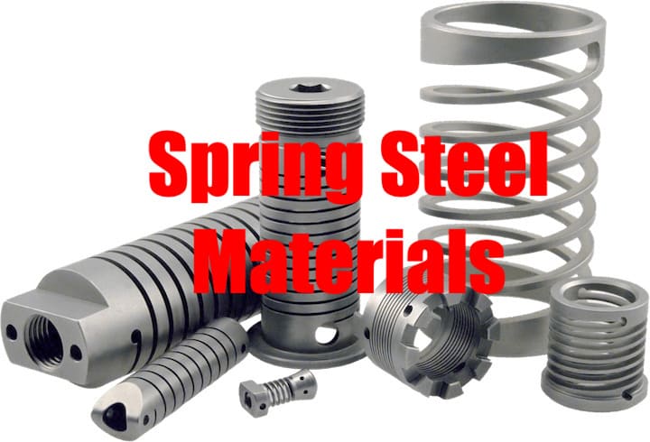Spring steel materials