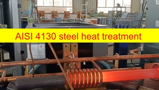 AISI 4130 steel Heat Treatment